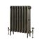 Milano Alice - Cast Iron Radiator - 3 Column - Antique Brass