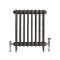 Milano Alice - Cast Iron Radiator - 3 Column - Antique Brass