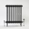 Milano Alice - Cast Iron Radiator - 3 Column - Black