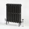 Milano Alice - Cast Iron Radiator - 3 Column - Black