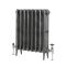 Milano Alice - Cast Iron Radiator - 3 Column - Dark Pewter