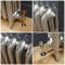 Milano Beatrix - Ornate Cast Iron Radiator - 2 Column - Silver