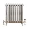 Milano Beatrix - Ornate Cast Iron Radiator - 2 Column - Silver