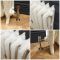 Milano Beatrix - Ornate Cast Iron Radiator - 2 Column - Antique White