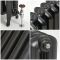 Milano Tamara - Cast Iron Radiator - 2 Column - Black