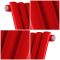 Milano Aruba - Electric Siamese Red Horizontal Designer Radiator - 635mm Tall - Choice of Size, Thermostat and Cable Cover
