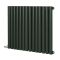 Milano Aruba - Electric Evergreen Horizontal Designer Radiator - 635mm x 590mm - No Thermostat