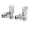 Sterling - Chrome Angled Radiator Valves (Pair)