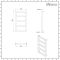 Milano Eclipse - Designer Satin Stainless Steel Heated Towel Rail - 880mm x 500mm