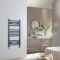 Milano Kent - Coloured Straight Heated Towel Rail - Choice of Size & Finish