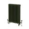 Milano Mercury - Cast Iron Radiator - 4 Column - 960mm Tall - Farrow & Ball Duck Green
