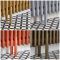 Milano Windsor - Traditional 2 Column Radiator Feet - Choice of Metallic Colours
