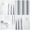 Milano Windsor - White Traditional Horizontal Electric Four Column Radiator - 300mm x 1010mm - Choice of Wi-Fi Thermostat
