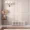 Milano Windsor - White Traditional Horizontal Electric Four Column Radiator - 300mm x 1010mm - Choice of Wi-Fi Thermostat