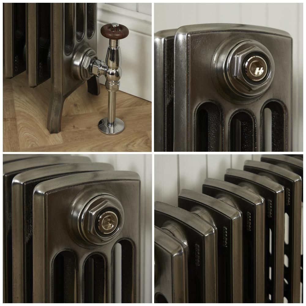 Milano Isabel - Cast Iron Radiator - 6 Column - 660mm Tall - Full Polish