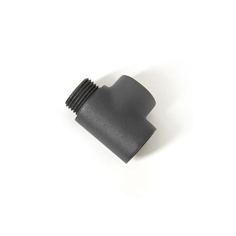 Milano - Anthracite Dual Fuel T Piece