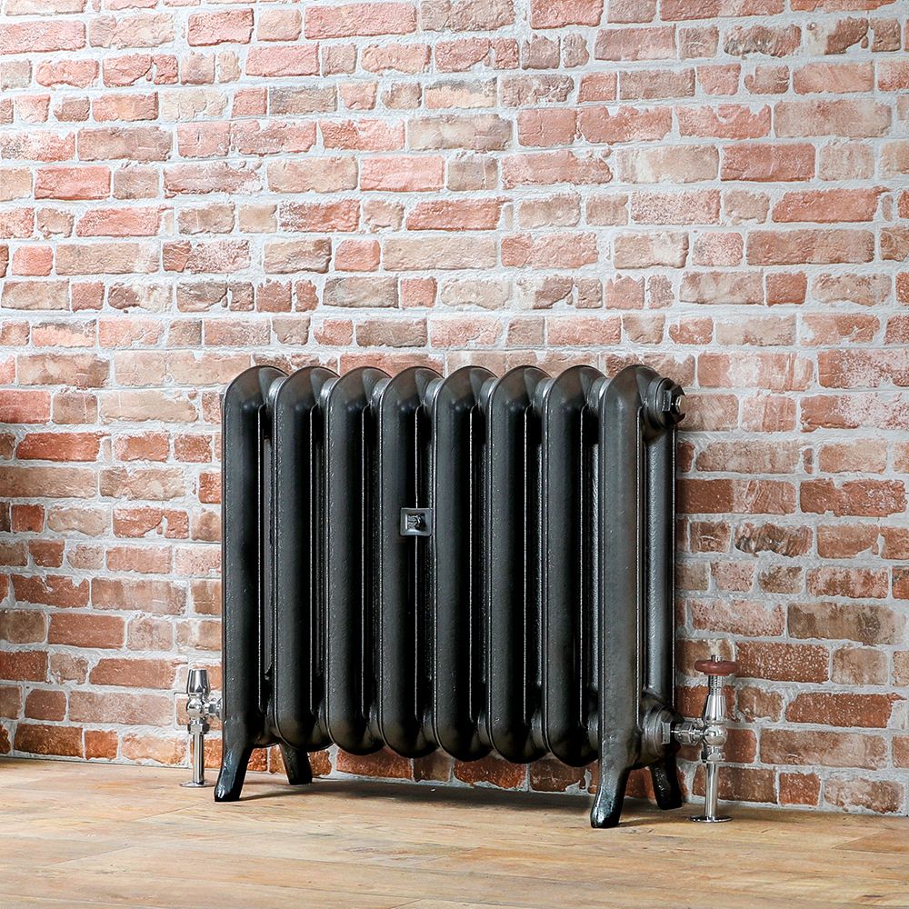 Milano Tamara - Cast Iron Radiator - 2 Column - Dark Pewter