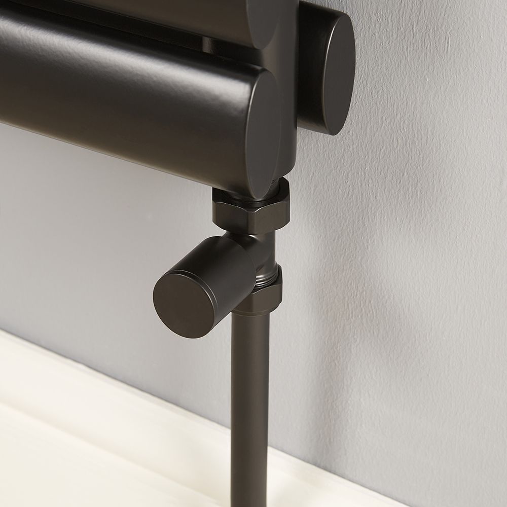 Milano - Straight Radiator Valves - Choice of Finish