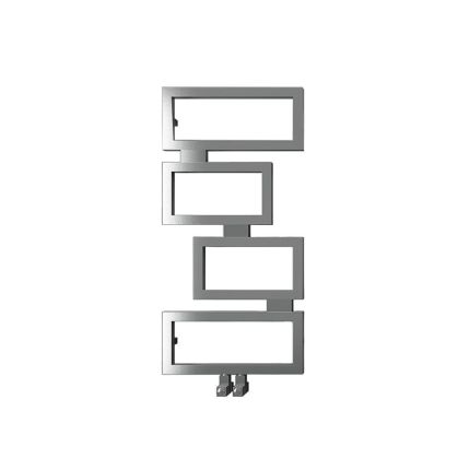 Carisa Clash - Stainless Steel Heated Towel Rail - Choice of Finish
