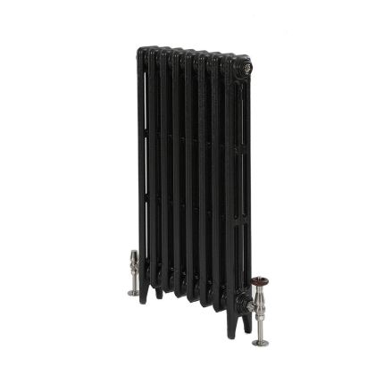 Milano Mercury - Cast Iron Radiator - 3 Column - 660mm Tall - Antique Graphite