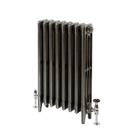 Milano Mercury - Cast Iron Radiator - 4 Column - 760mm Tall - Full Polish