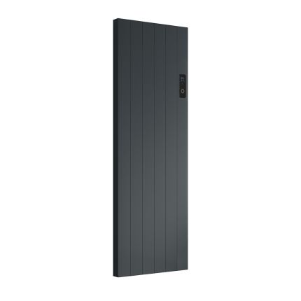 Reina Nika - Aluminium Electric Vertical Designer Radiator - Single Panel - Anthracite