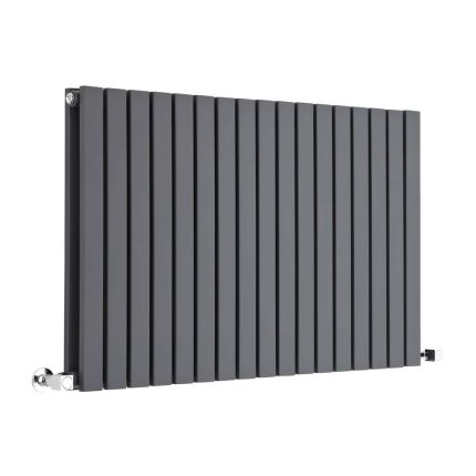Milano Capri - Anthracite Horizontal Designer Radiator - Choice of Size