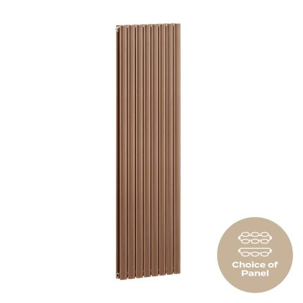 Milano Aruba - Vertical Designer Radiator - Metallic Custom Colours