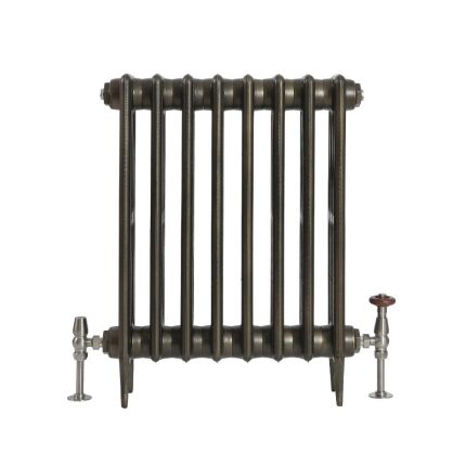 Milano Alice - Cast Iron Radiator - 3 Column - Antique Brass
