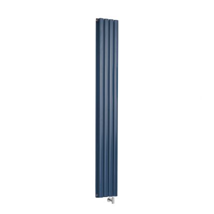 Milano Aruba - Electric Deep Sea Blue Vertical Designer Radiator - Choice of Size and Wi-Fi Thermostat