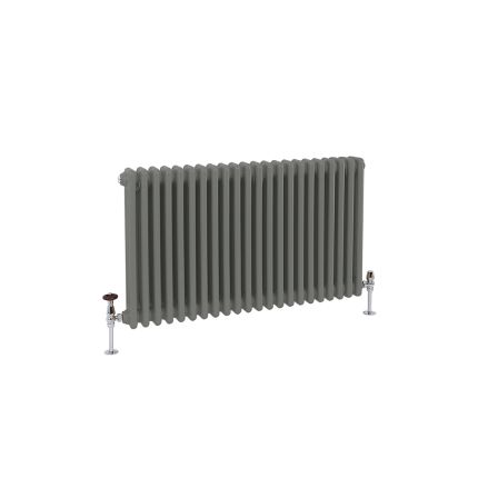 Milano Windsor - Traditional Horizontal Column Radiator - 3 Column - Grey Custom Colours