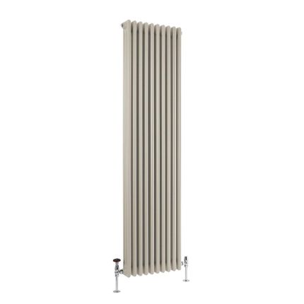 Milano Windsor - Vertical Traditional Column Radiator - 3 Column - Neutral Custom Colours