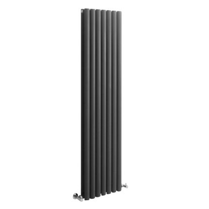 Sterling Quinn - Vertical Designer Radiator - 1750mm Tall - Choice of Finish and Width