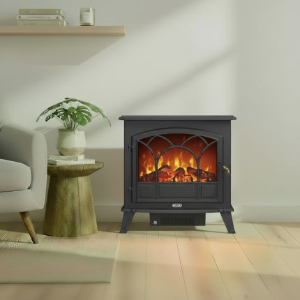 ECOSO Serenity - Traditional Black Electric Stove