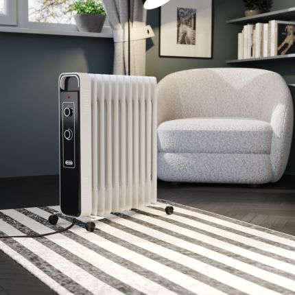 ECOSO Luan - Electric Portable Oil Filled Radiator - Choice of Wattage and Finish