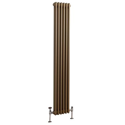 Milano Windsor - Vertical Traditional Column Radiator - 2 Column - Metallic Custom Colours