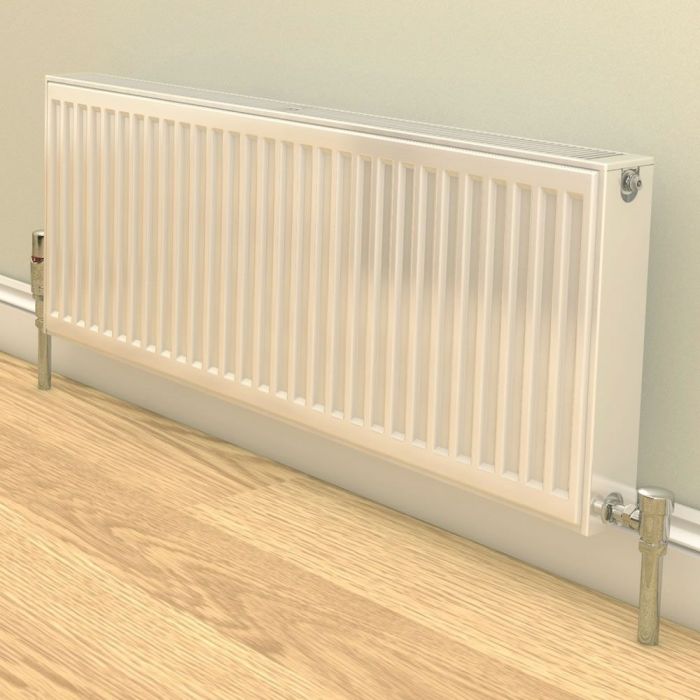 Stelrad Compact - Type 22 Double Panel Convector Radiator (K2) - 600mm x 1200mm