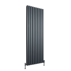 Milano Aruba Ayre - Aluminium Vertical Designer Radiator (Double Panel) - 1800mm Tall - Choice Of Finish and Width