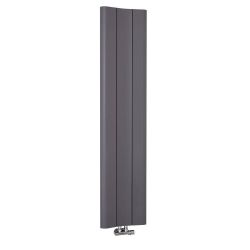 Milano Solis - Aluminium Vertical Designer Radiator (Single Panel) - Choice of Size and Finishes