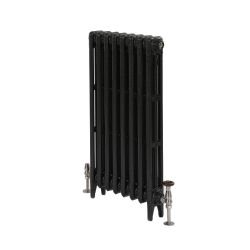 Milano Mercury - 3 Column Cast Iron Radiator - 760mm Tall - Antique Graphite - Multiple Sizes Available