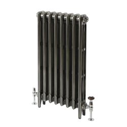 Milano Mercury - 3 Column Cast Iron Radiator - 760mm Tall - Full Polish - Multiple Sizes Available