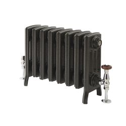 Milano Isabel - Cast Iron Radiator - 357mm Tall - Antique Graphite - Multiple Sizes Available