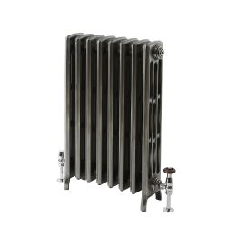 Milano Isabel - 4 Column Cast Iron Radiator - 760mm Tall - Full Polish - Multiple Sizes Available