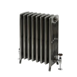Milano Isabel - 6 Column Cast Iron Radiator - 660mm Tall - Full Polish - Multiple Sizes Available