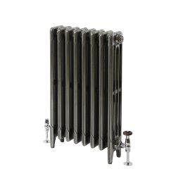 Milano Mercury - 4 Column Cast Iron Radiator - 960mm Tall - Full Polish - Multiple Sizes Available