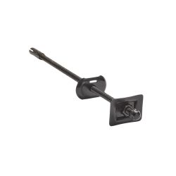 Milano - Cast Iron Radiator Straight Wall Stay - Black