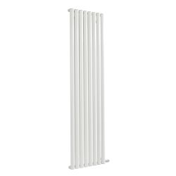 ECOSO Aruba Ardus - White Dry Heat 1200W Vertical Electric Designer Radiator - 1784mm x 472mm - Choice of Wi-Fi Thermostat