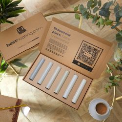 Milano - Coloured Radiator Sample Box - A Selection of Neutral Finishes