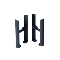 Milano Windsor - Traditional 3 Column Radiator Feet - Choice of Classic Colours