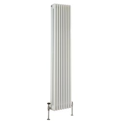 Milano Atticus - Vertical Modern Column Radiator - 1800mm Tall - Choice of Finish and Size
